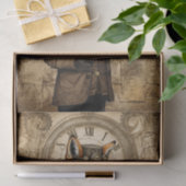 ヴィンテージス威厳のあるタンパンクキツネ 薄葉紙 (ギフト)