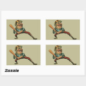 ヴィンテージス怒ポーツ 長方形シール (シート)