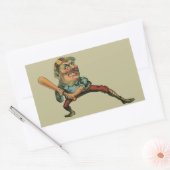 ヴィンテージス怒ポーツ 長方形シール (封筒)