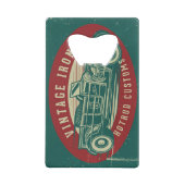 ヴィンテージス改造テンレス鋼ボトルオープナー クレジットカード栓抜き (裏面)