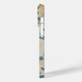 ヴィンテージス日本のトレストの花葉と花 Case-Mate iPhoneケース (裏面 / 左)