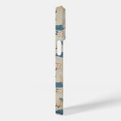 ヴィンテージス日本のトレストの花葉と花 Case-Mate iPhoneケース (裏面 / 右)