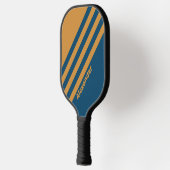 ヴィンテージス王室のポーツストライプ金ゴールド（名前） ピックルボールラケット (左)