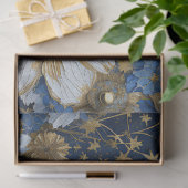 ヴィンテージス素朴タムーンフローラの切り離 薄葉紙 (ギフト)