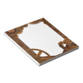 ヴィンテージス素朴タンパンク ノートパッド (アングル)