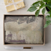 ヴィンテージス素朴テームパンクサンレディーデクページ 薄葉紙 (ギフト)