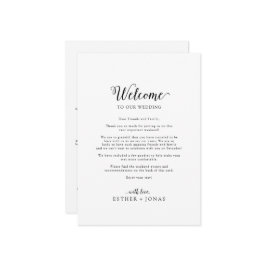 ヴィンテージス結婚クリプトのウェルカムレター&旅程