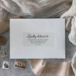 ヴィンテージス結婚クリプトのゲスト住所 シール