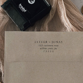 ヴィンテージス結婚クリプトの差出人住所 セルフインキングスタンプ