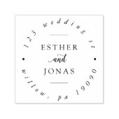 ヴィンテージス結婚クリプトの循環アドレス セルフインキングスタンプ (デザイン)