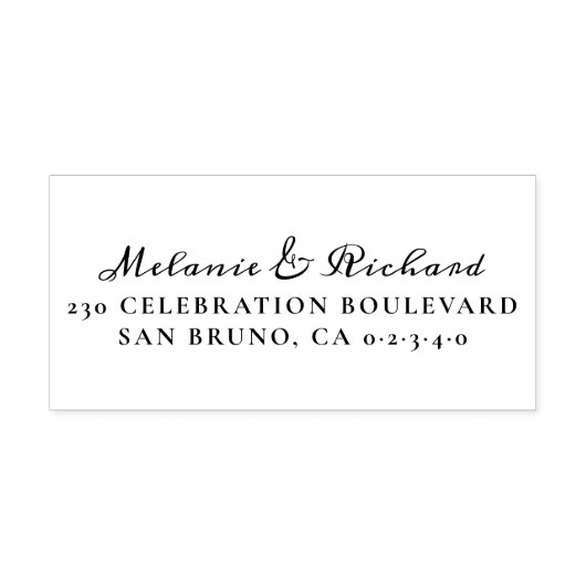 ヴィンテージス結婚クリプト名差出人住所 ラバースタンプ (インプリント)