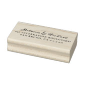 ヴィンテージス結婚クリプト名差出人住所 ラバースタンプ (スタンプ)