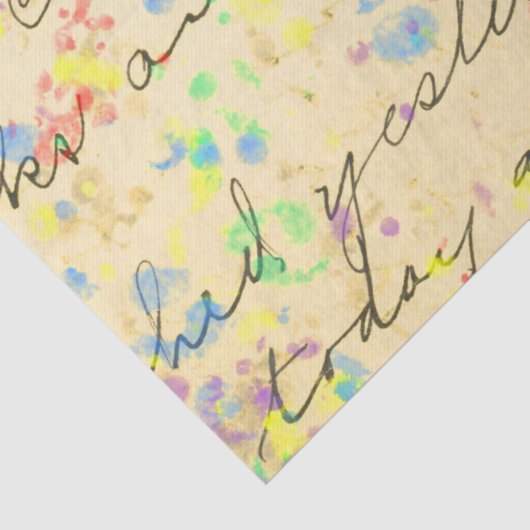 ヴィンテージス絵を描クリーティッシュペーパー分離 薄葉紙 (詳細)