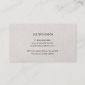 ヴィンテージス華美クロール名刺 名刺 (裏面)