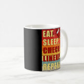 ヴィンテージス食べリープの確認マイラインアップの繰り返しファンタジーF コーヒーマグカップ (正面右)