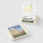 ヴィンテージズオン国立公園ポスター ストーンコースター (横)