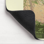 ヴィンテージズオン国立公園ポスター マウスパッド (コーナー)