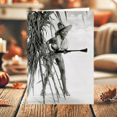 ヴィンテージセクシーピンナップとマスケット感謝祭 シーズンカード