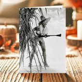 ヴィンテージセクシーピンナップとマスケット感謝祭 シーズンカード