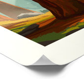 ヴィンテージセコイア国立公園 ポスター (角)