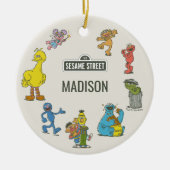 ヴィンテージセサミストリートキャラクター セラミックオーナメント (正面)