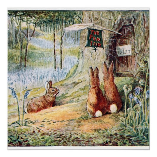 ヴィンテージセシーリーパセリの子供部屋韻 ポスター (正面)