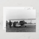 ヴィンテージセスナ1920年の飛行機 ポストカード (正面/裏面)