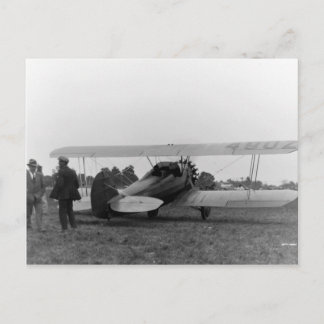 ヴィンテージセスナ1920年の飛行機 ポストカード