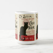 ヴィンテージセソワールチャットノワールのポスター マグカップ (中央)