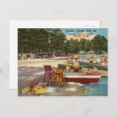 ヴィンテージセバゴレイク州パークナポリ，メイン ポストカード (正面/裏面)