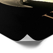 ヴィンテージセピやる気を起こさせるアリーダーシップイーグルアイ ポスター (角)