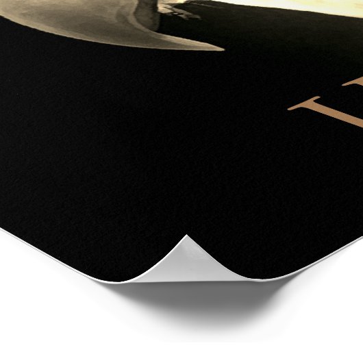 ヴィンテージセピやる気を起こさせるアリーダーシップイーグルアイ ポスター (角)