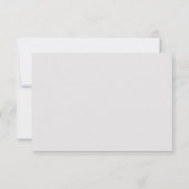ヴィンテージセピアのオンライン結婚式ウェブサイトカード 出欠カード (裏面)