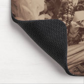 ヴィンテージセピアインディアンコーン マウスパッド (コーナー)