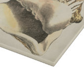 ヴィンテージセピアコンチシェル カッティングボード (角)