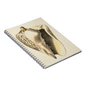 ヴィンテージセピアコンチシェル ノートブック (右側)