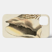 ヴィンテージセピアコンチシェル Case-Mate iPhoneケース (裏面 (横))