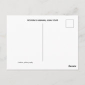 ヴィンテージセピアハワイビッグアイランドプーホナウナウ ポストカード (裏面)