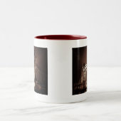 ヴィンテージセピアロンドンタワーブリッジ ツートーンマグカップ (中央)