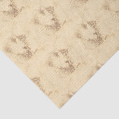 ヴィンテージセピア手書き文字 薄葉紙 (詳細)