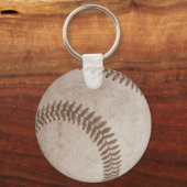 ヴィンテージセピア野球 キーホルダー (正面)