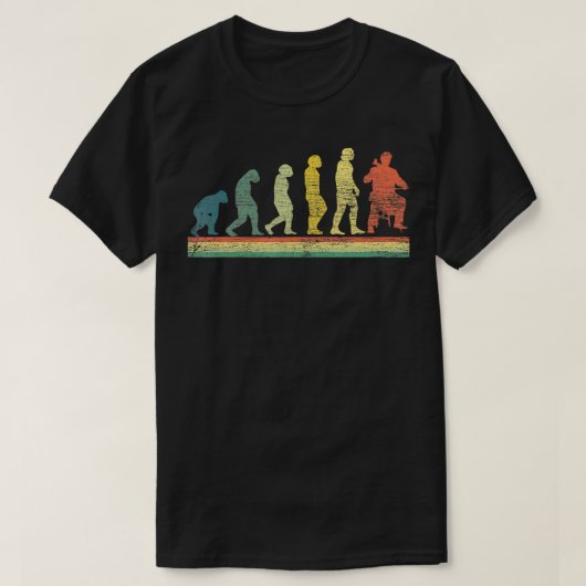 ヴィンテージセルリスト進化型チェロ Tシャツ (デザイン正面)