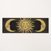 ヴィンテージセレクトゴールデンスルヤチャンドラナマスカル ヨガマット (正面(横))