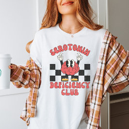 ヴィンテージセロトニン欠乏症クラブ |メンタルヘルス Tシャツ