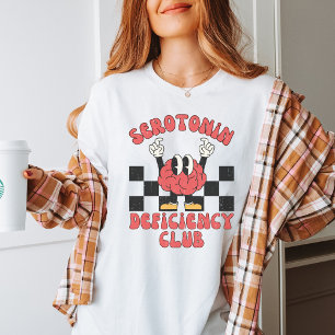 ヴィンテージセロトニン欠乏症クラブ  メンタルヘルス Tシャツ