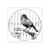 ヴィンテージセントアンドレバーグカナリースタンプ ラバースタンプ (インプリント)