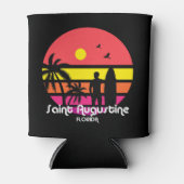 ヴィンテージセントオーガスティンフロリダ 缶クーラー (正面)