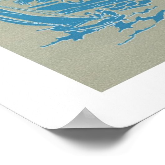 ヴィンテージセントオーガスティンFlorida旅行広告アートポスター ポスター (角)