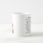 ヴィンテージセントクリストファールネッサンスアートカトリック コーヒーマグカップ (中央)