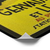 ヴィンテージセントゲルヴァワレバイントラベル ポスター (角)